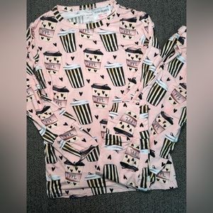 Posh peanut 4t bamboo pajamas NWOT
